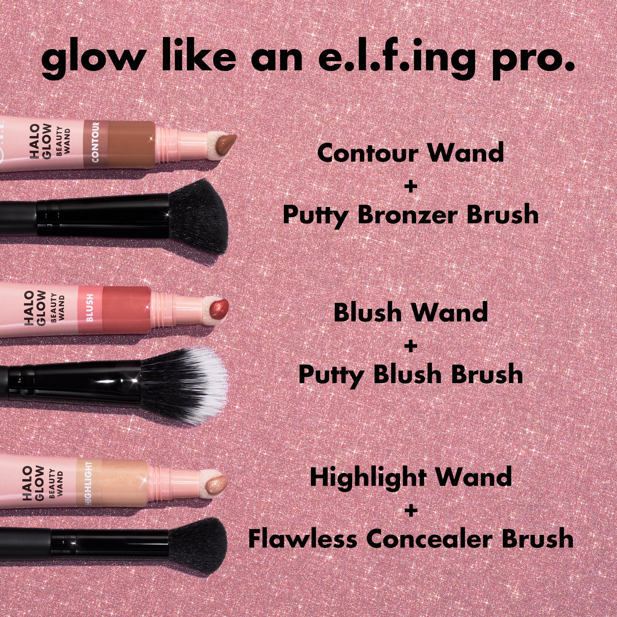 e.l.f Halo Glow Beauty Wand - Blush