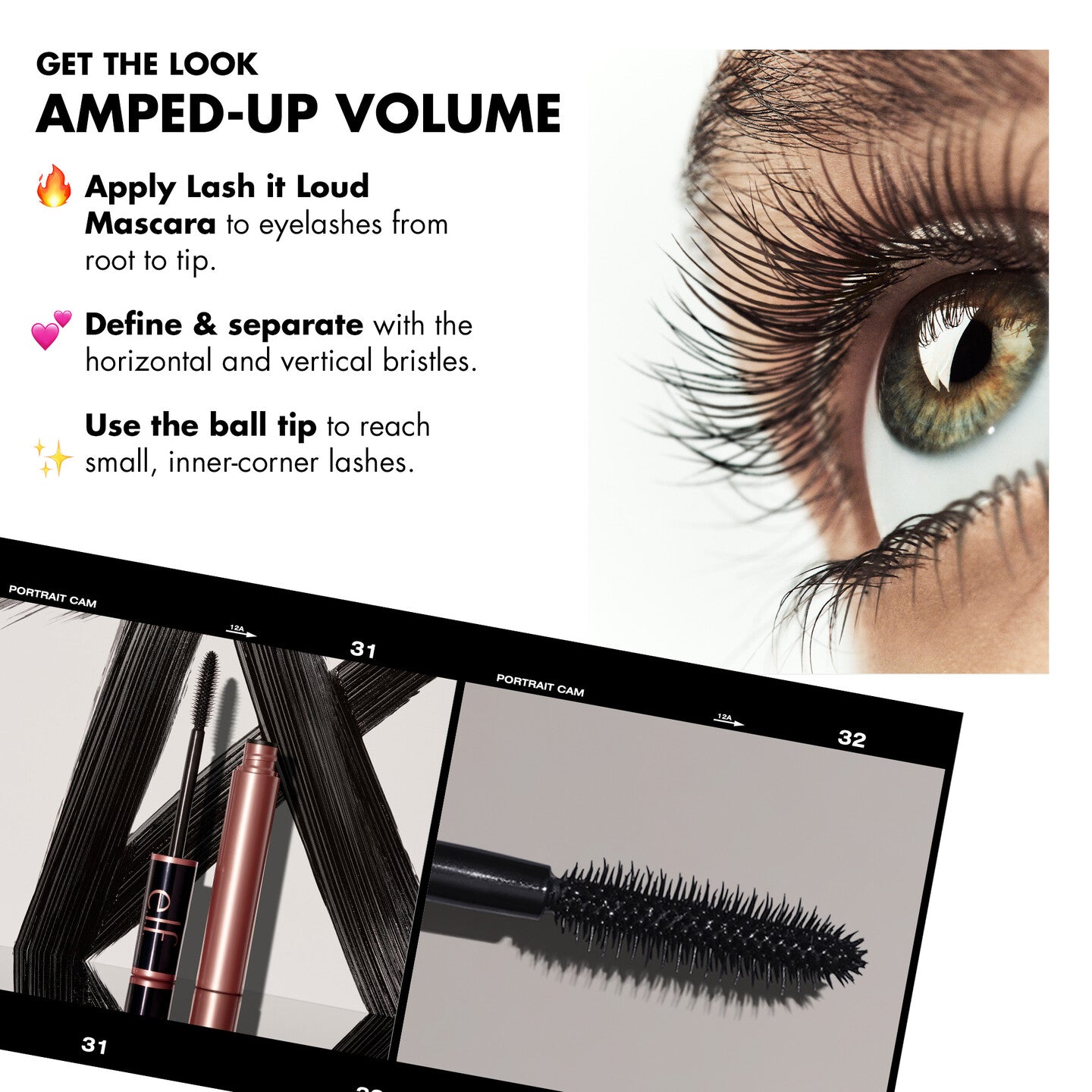 e.l.f Lash It Loud Volumizing Mascara