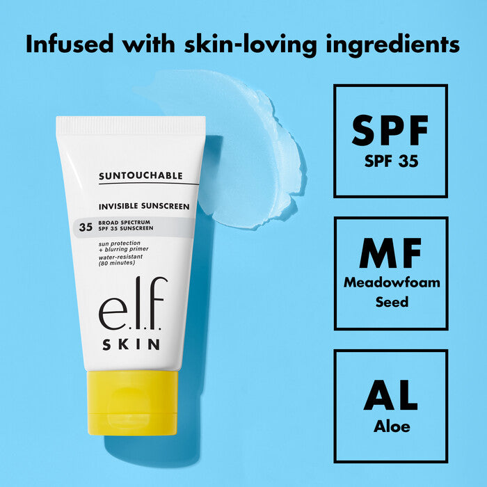 e.l.f. Skin Suntouchable Invisible Sunscreen SPF 35