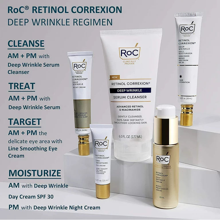 RoC Retinol Correxion® Deep Wrinkle Daily Moisturizer With SPF 30