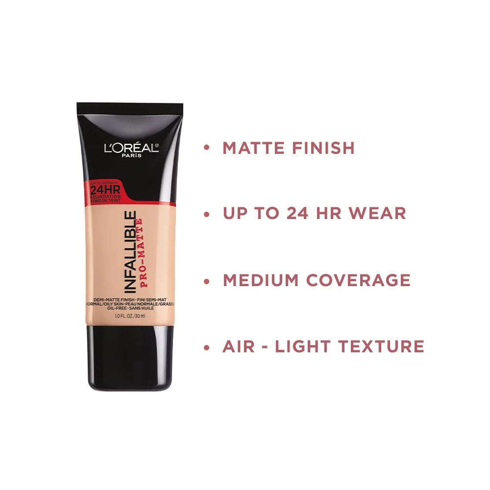 L'Oreal Paris Infallible Pro Matte Blendable Foundation