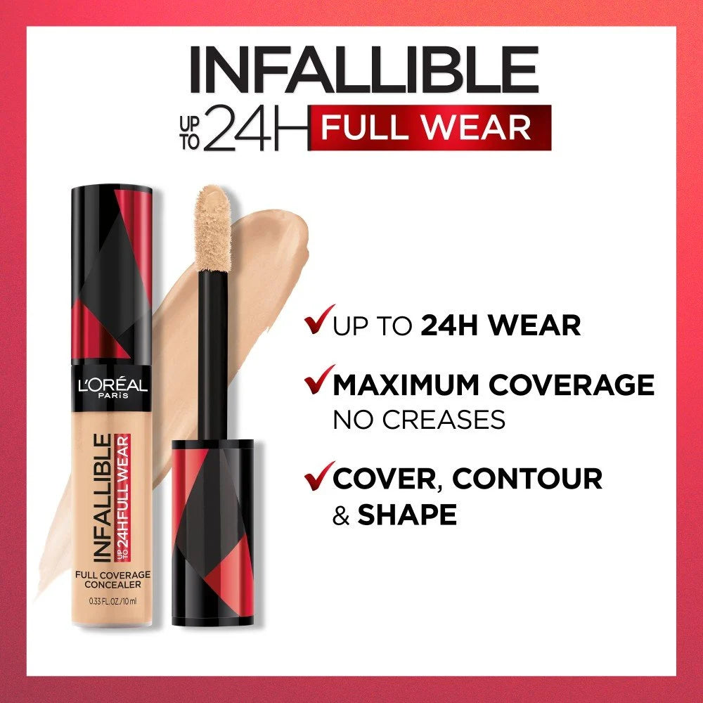 L'Oreal Paris Infallible Full Wear Full Coverage Waterproof Concealer