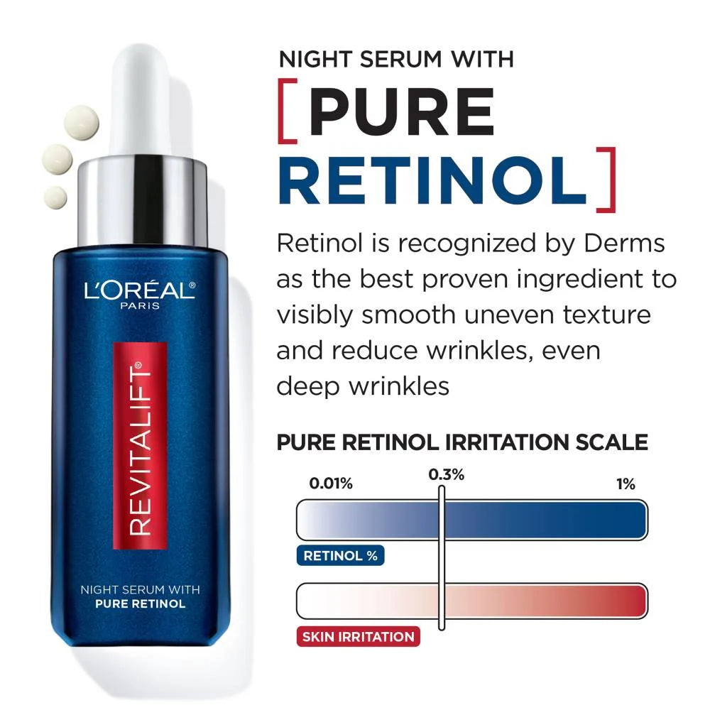 L'Oreal Paris Revitalift Derm Intensives® Night Serum with Pure Retinol