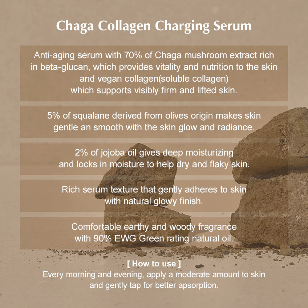 Kaine Chaga Collagen Charging Serum