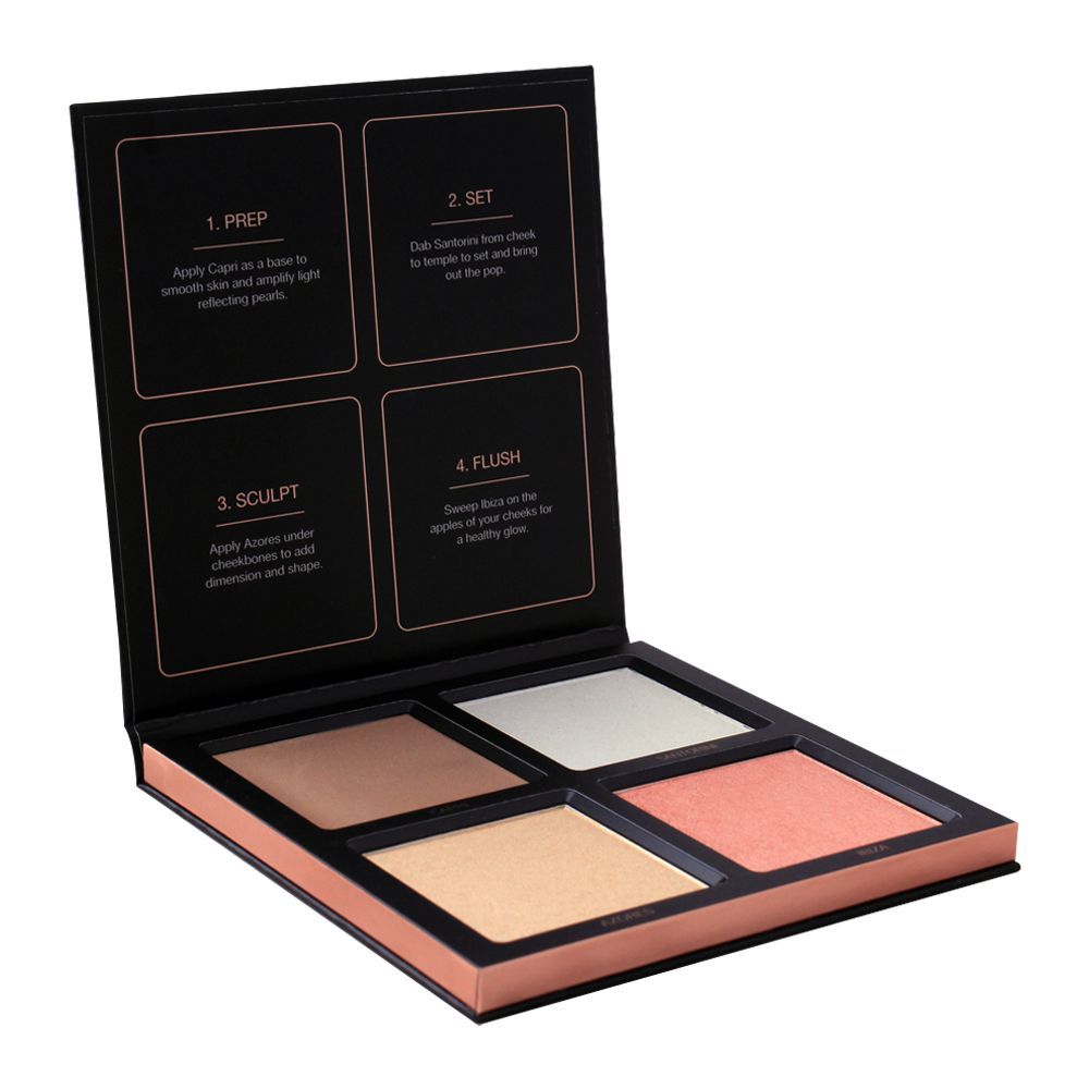 Huda Beauty 3D Highlighter Palette - Pink Sands Edition