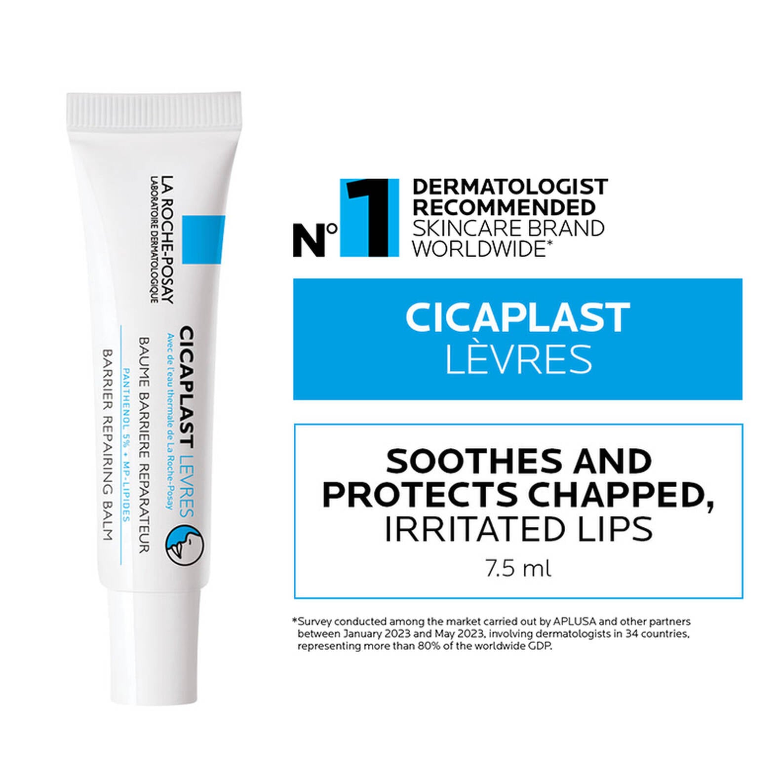 La Roche Posay Cicaplast Levres Lip Barrier Repairing Balm