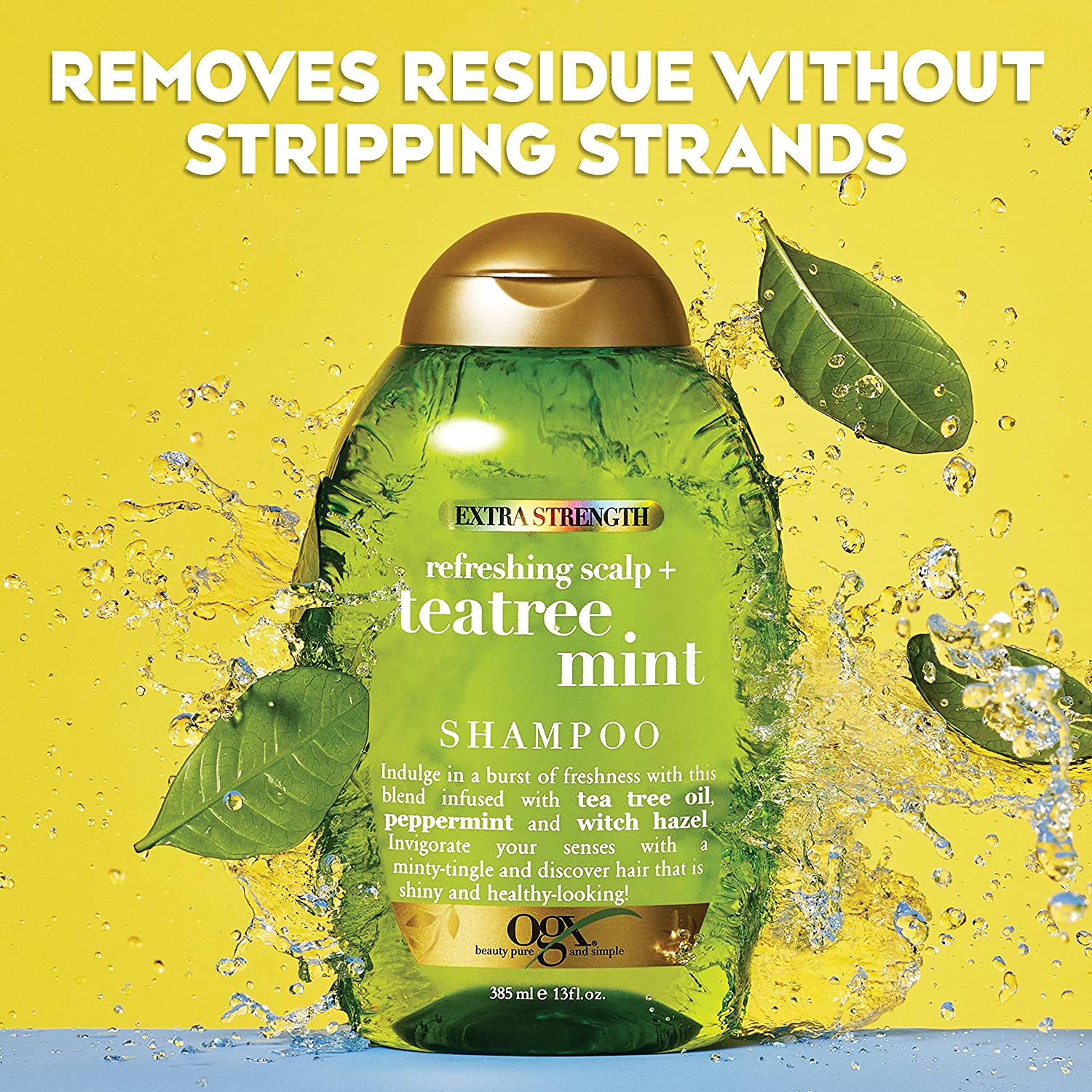 OGX Refreshing Scalp+ Tea Tree Mint Shampoo