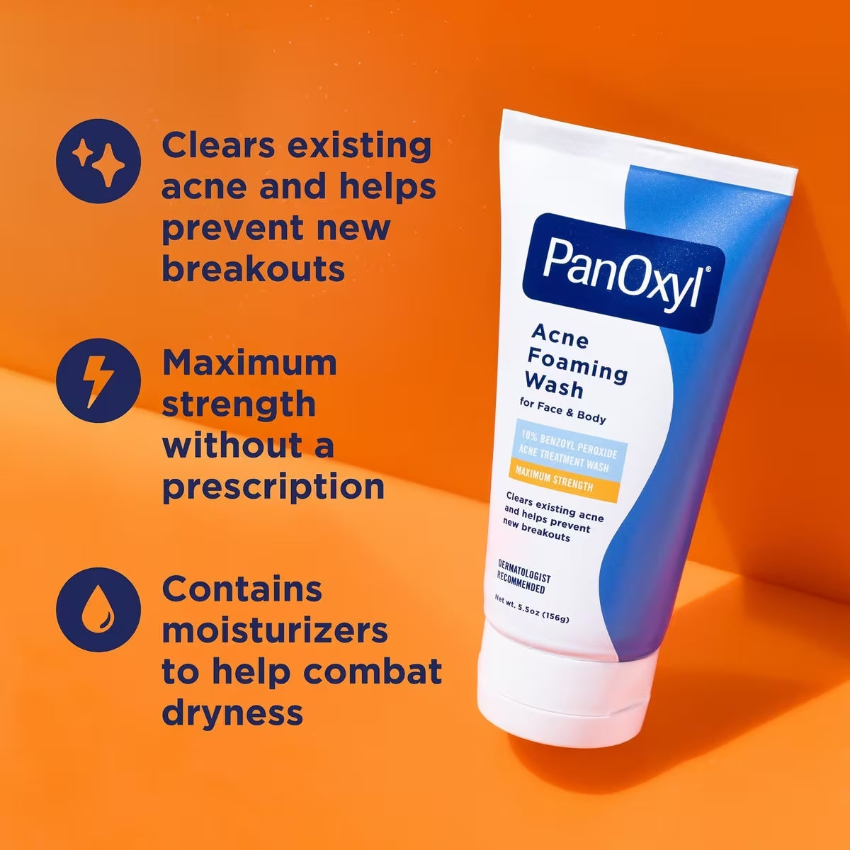 PanOxyl Acne Foaming Wash