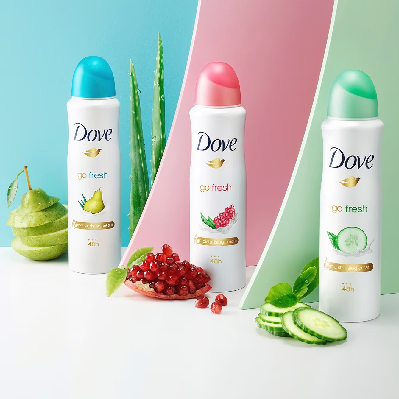 Dove Go Fresh Anti-Perspirant Deodorant - Cucumber & Green Tea