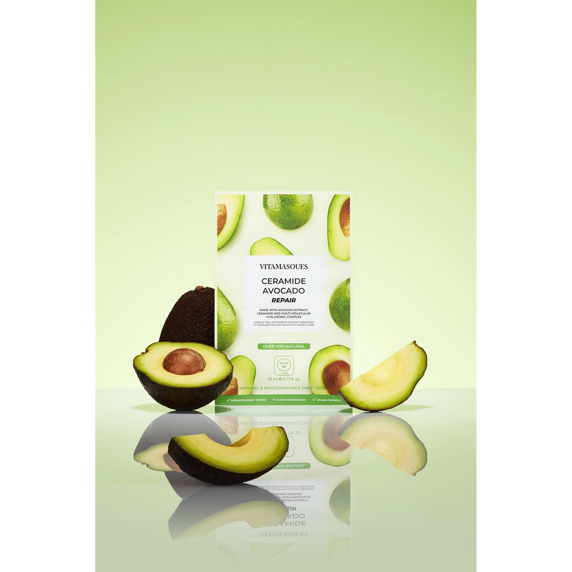 Vitamasques Ceramide Avocado Repair Sheet Mask