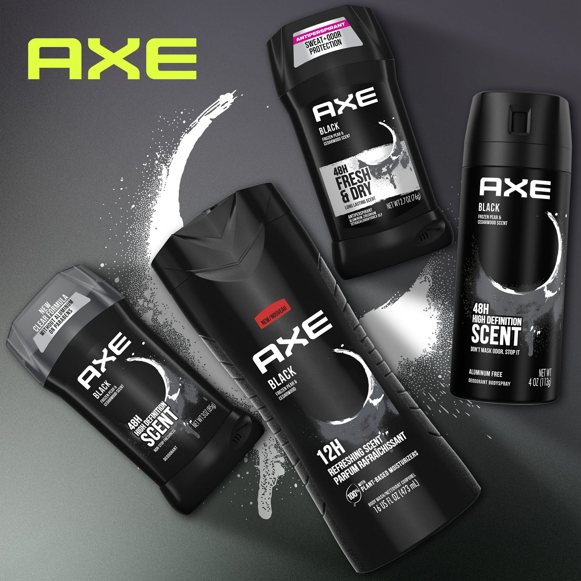 Axe Black Antiperspirant Stick Frozen Pear & Cedarwood Scent