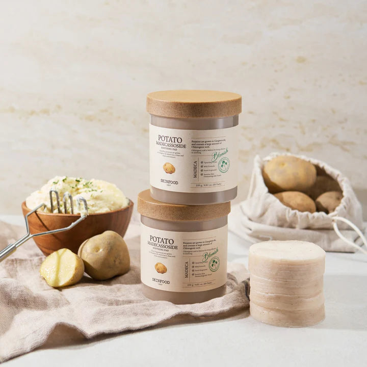 Skinfood Potato Madecassoside Soothing Pad