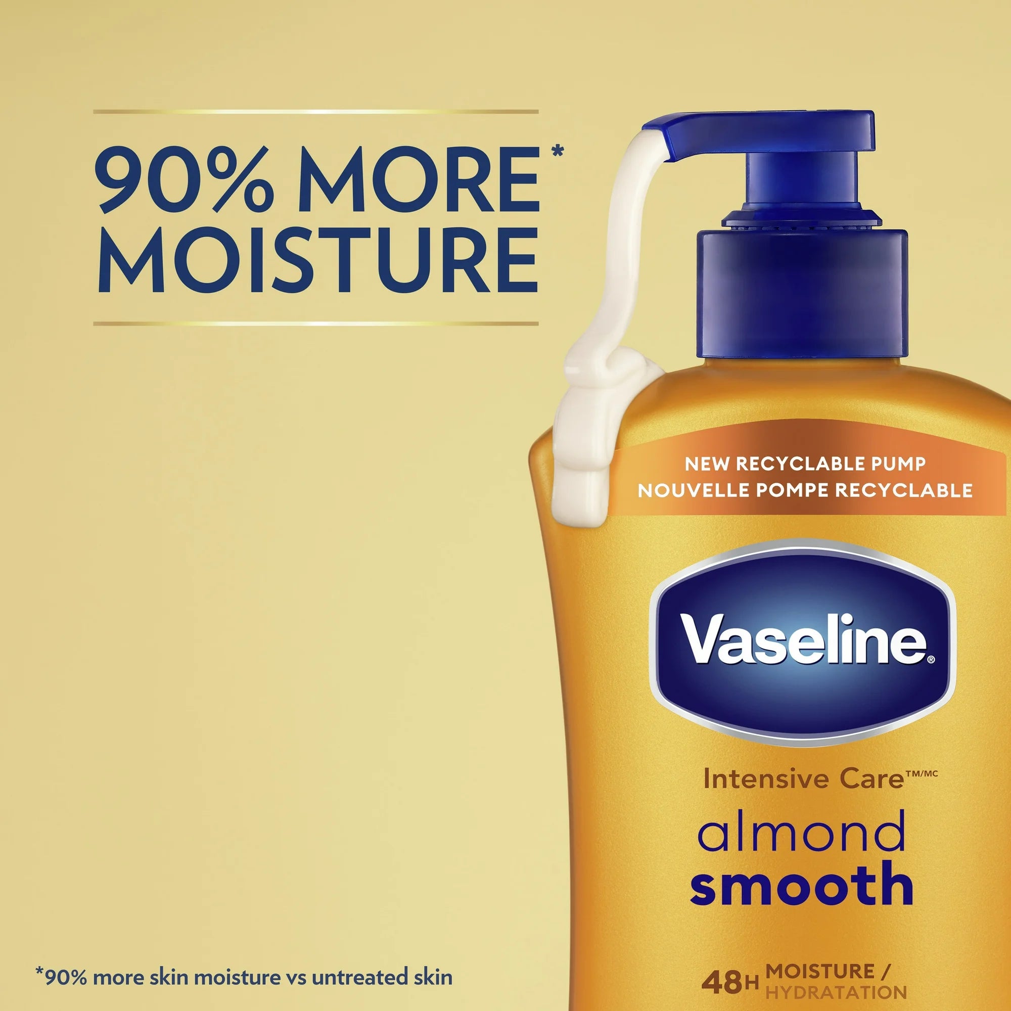 Vaseline Intensive Almond Smooth Care Body Lotion