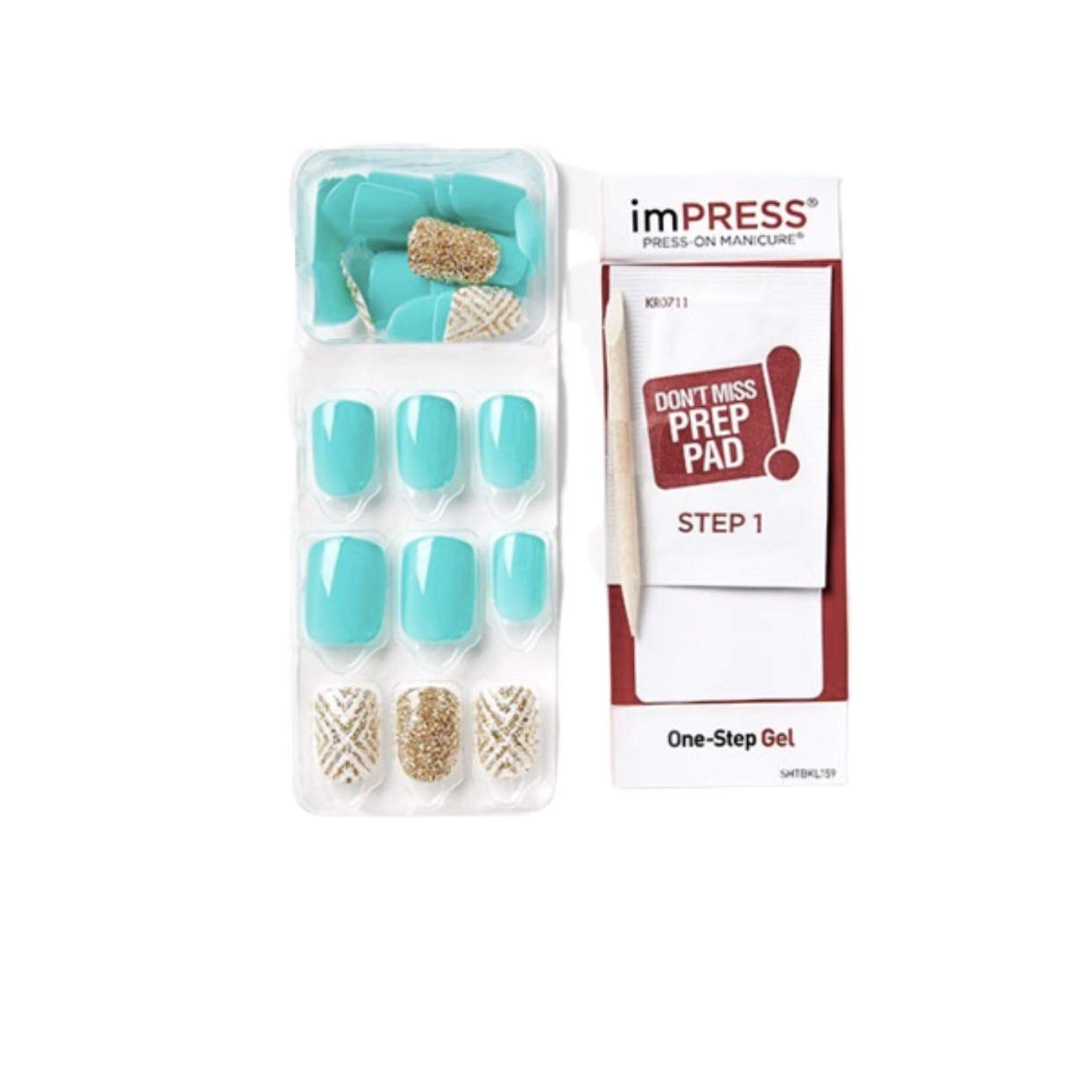 Kiss Beauty imPRESS Press-On Manicure Nails - Bells & Whistles