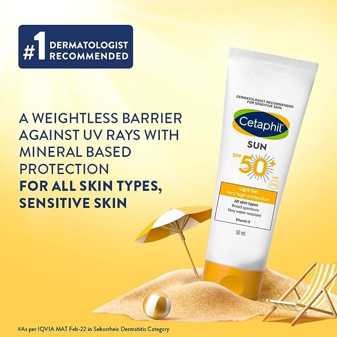 Cetaphil Sun Light Gel Very High Protection SPF 50+