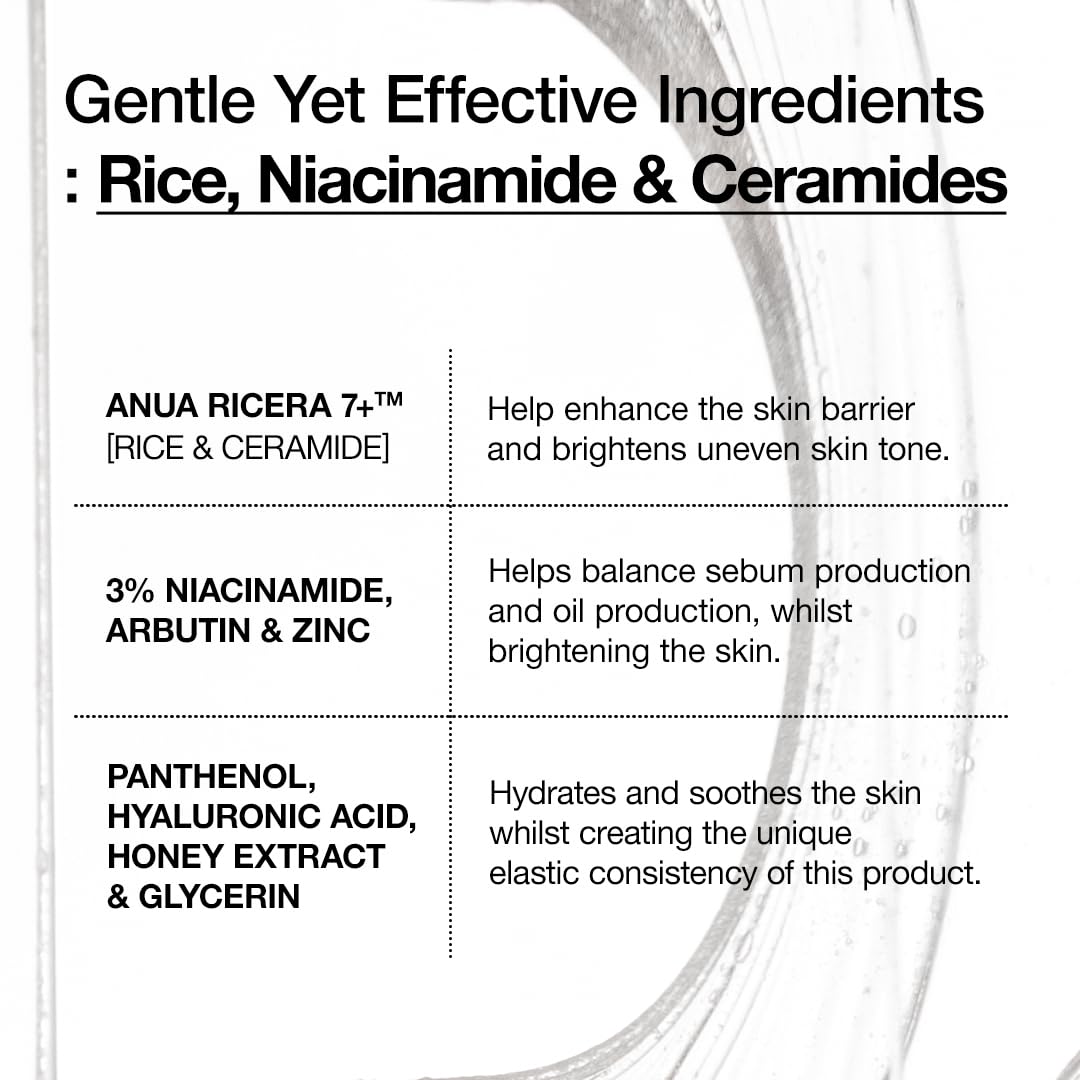 Anua 7 Rice Ceramide Hydrating Barrier Serum