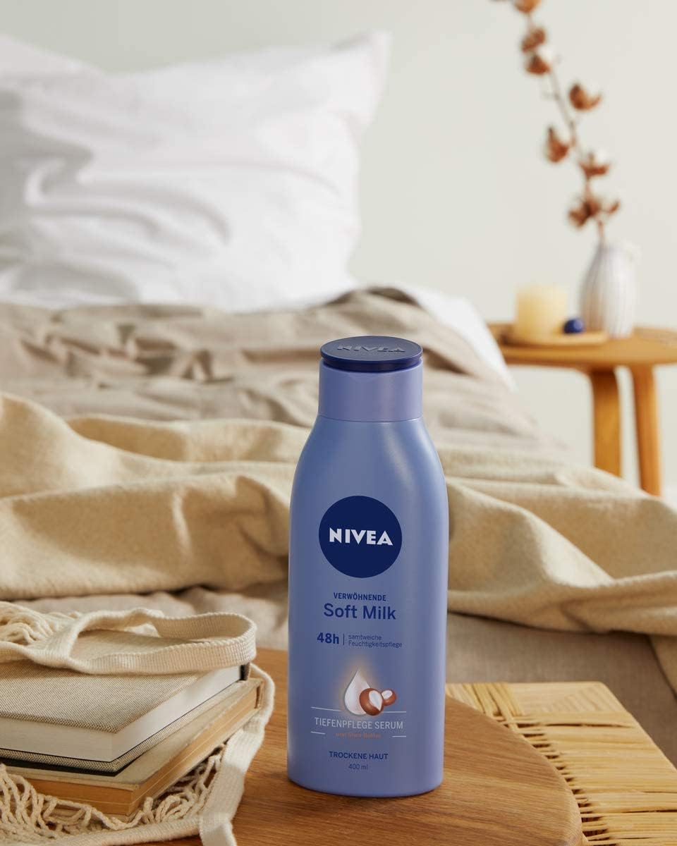 Nivea Body Soft Milk Deep Care Serum And Shea Butter