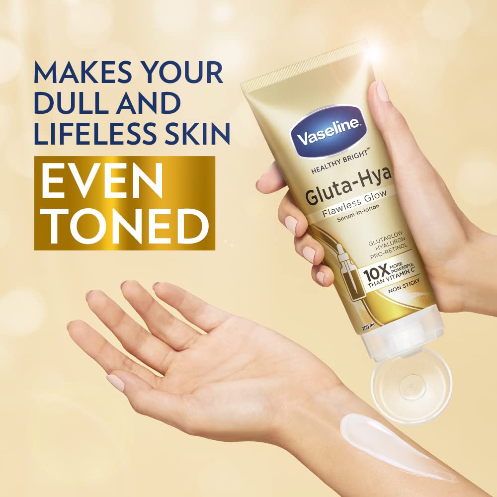 Vaseline® Gluta-Hya Serum Burst Lotion Flawless Glow