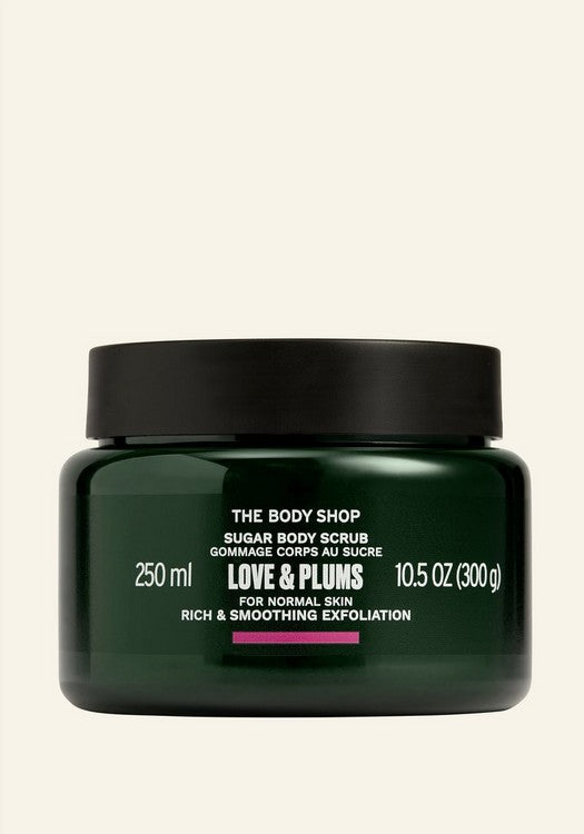 The Body Shop Sugar Body Scrub - Love & Plums