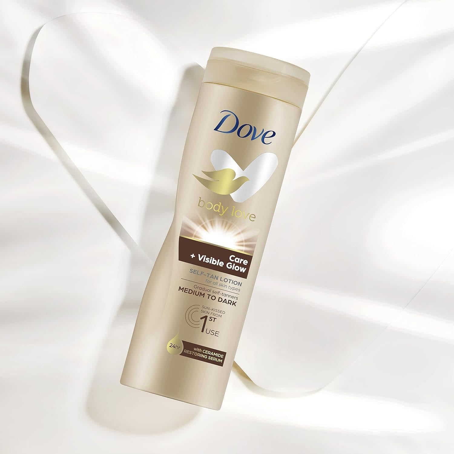 Dove Body Love Visible Glow Gradual Self-Tan Lotion