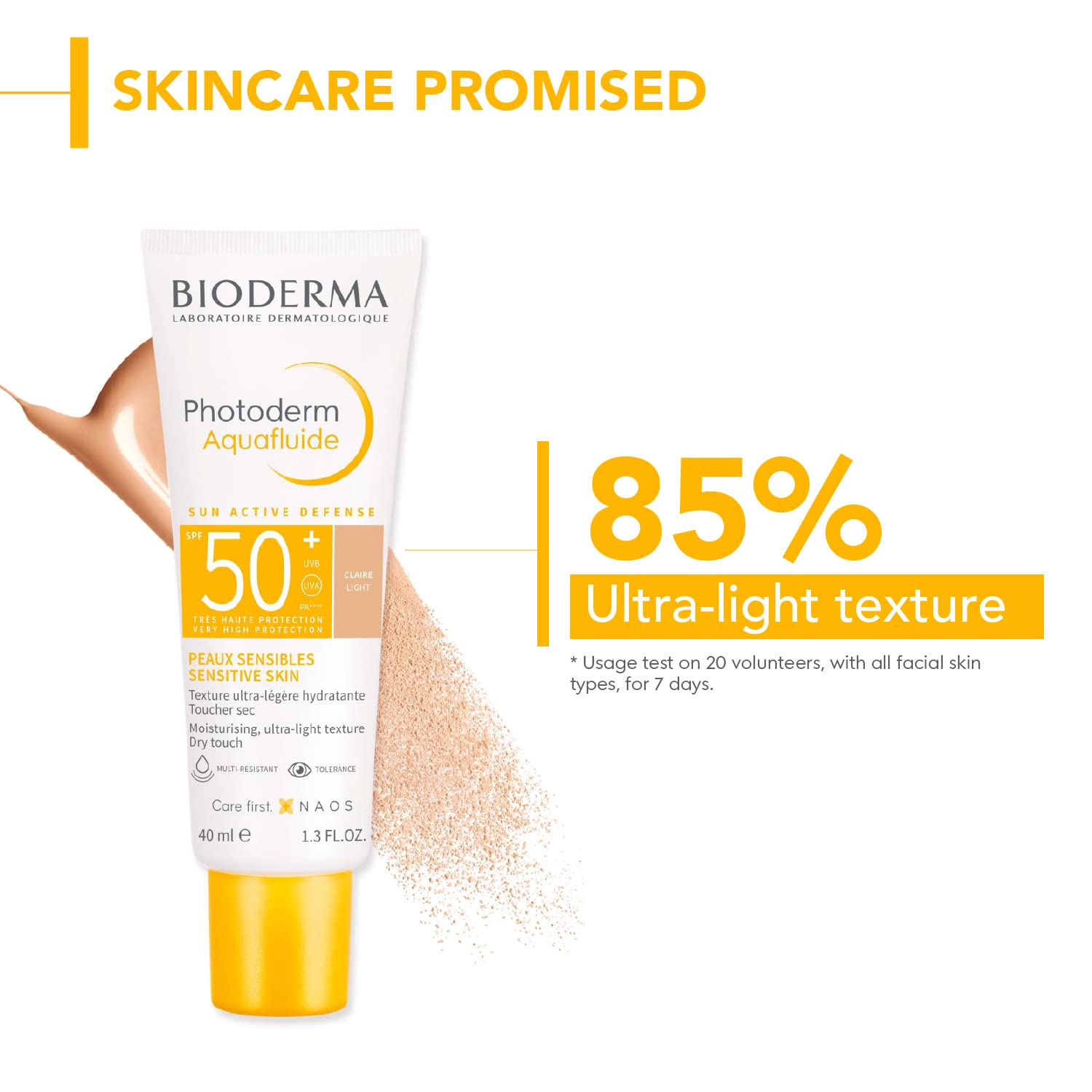 Bioderma Photoderm Aquafluide SPF50+ Clear Light