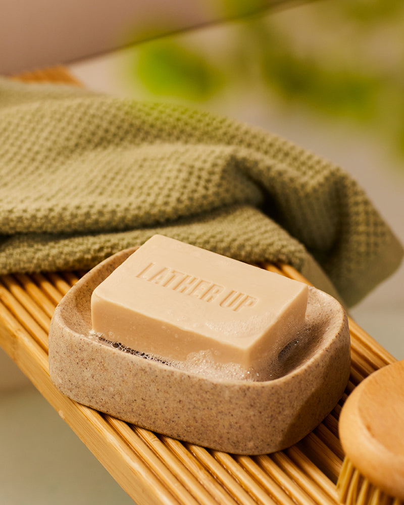 The Body Shop Cleansing Face & Body Bar Almond Milk