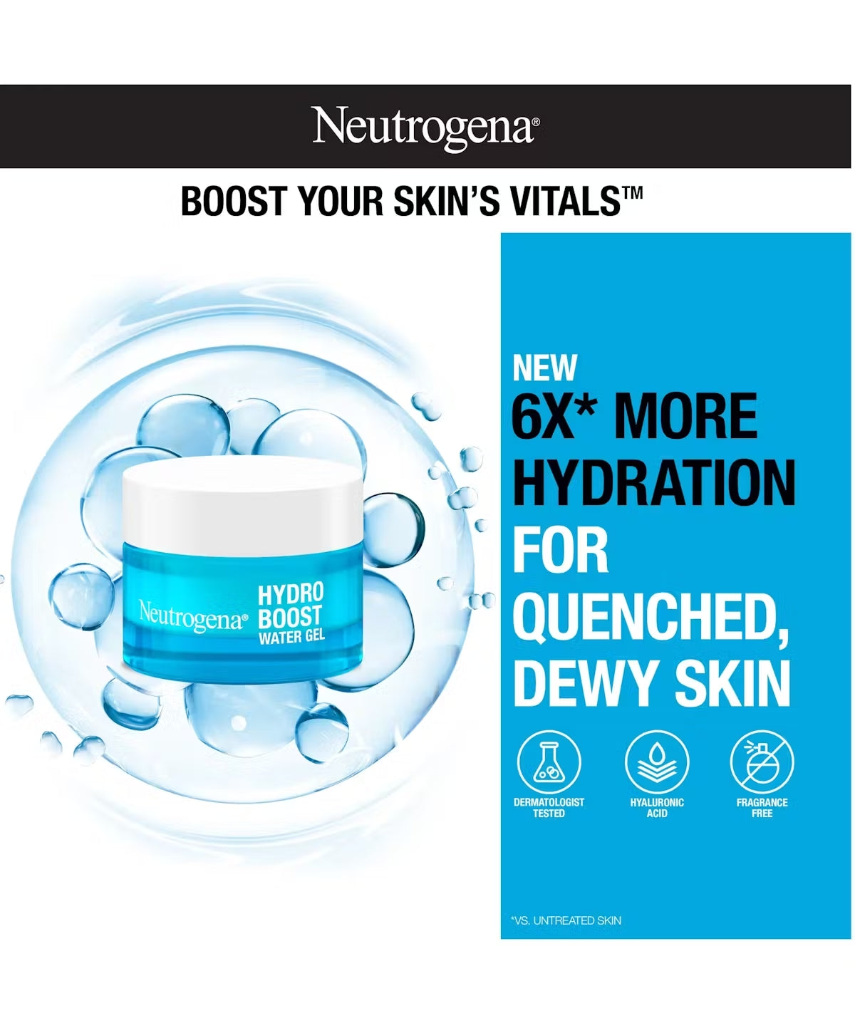 Neutrogena Hydro Boost Water Gel Moisturizer - Fragrance Free