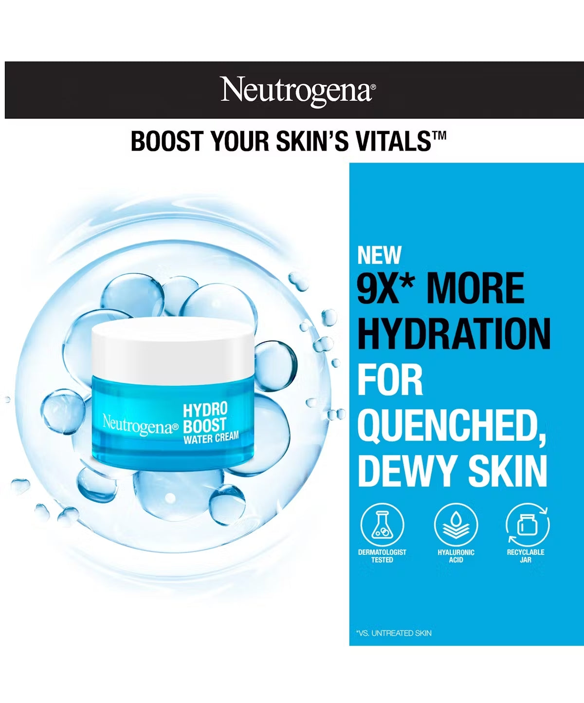 Neutrogena Hydro Boost Water Cream - Fragrance Free