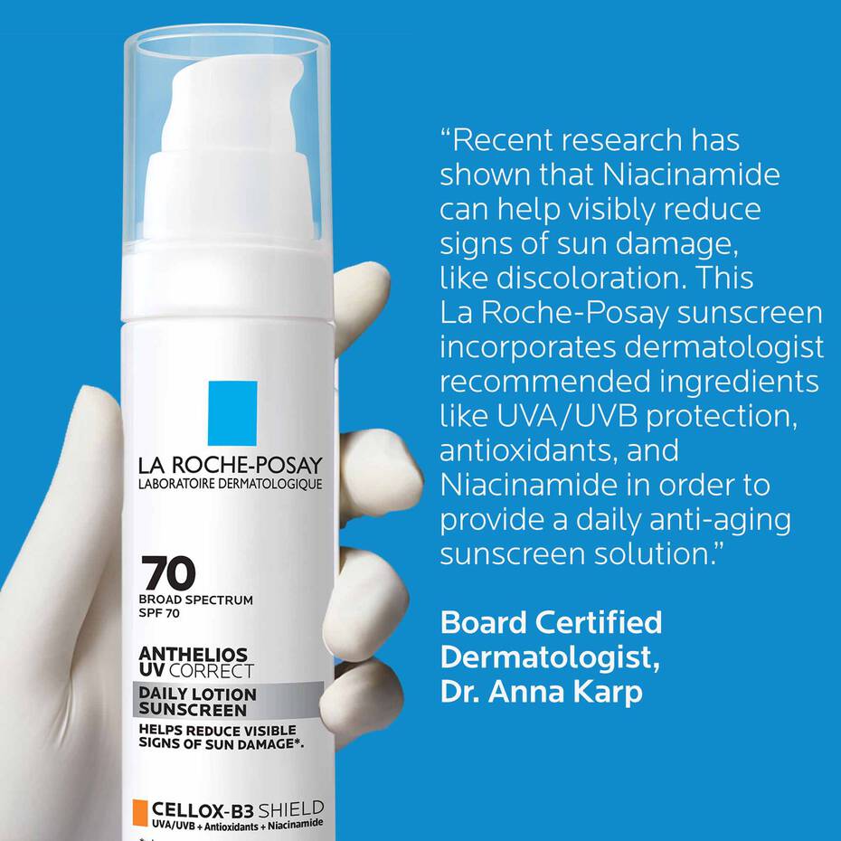 La Roche-Posay Anthelios UV Correct Sunscreen Moisturizer SPF 70