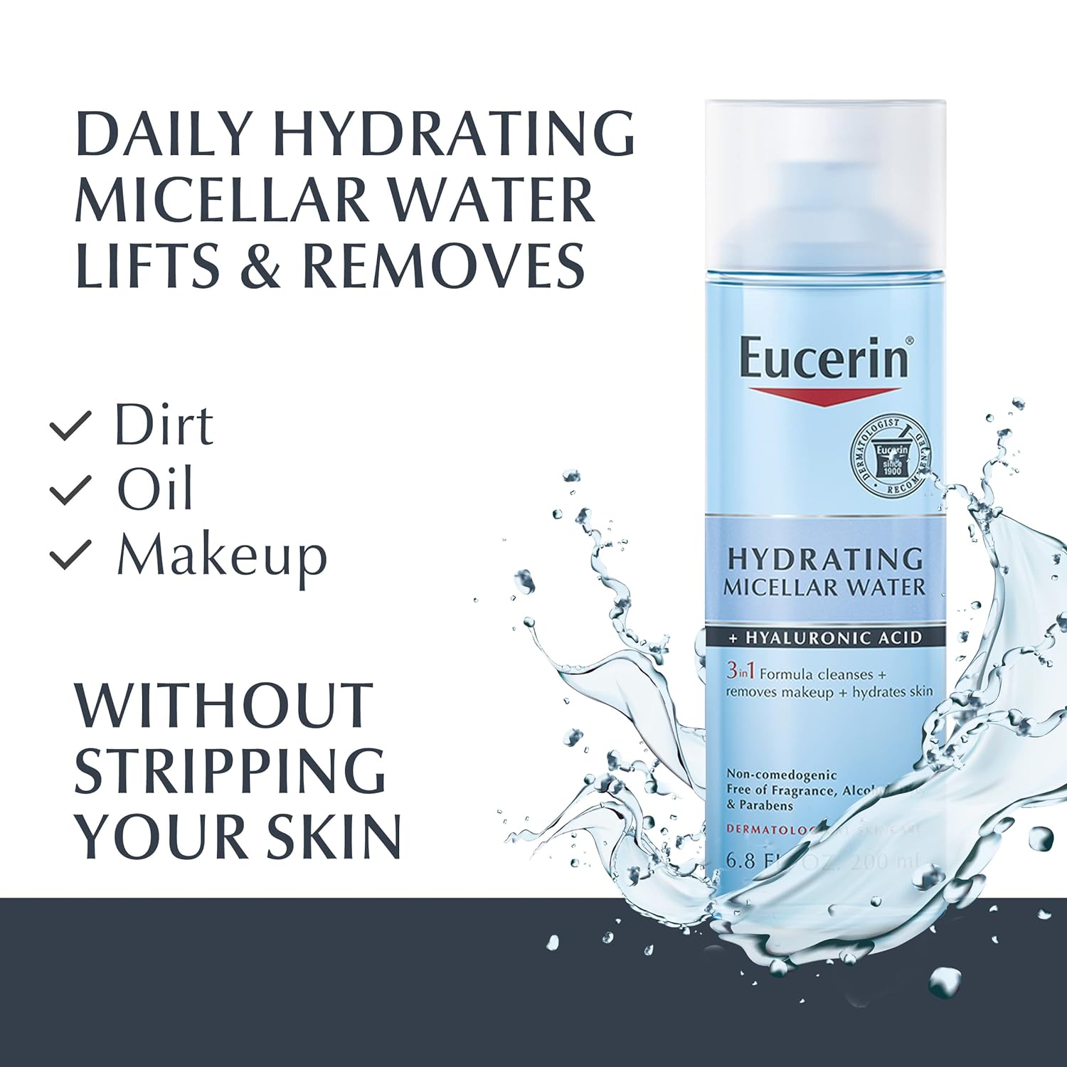 Eucerin Hydrating 3-in-1 Micellar Water