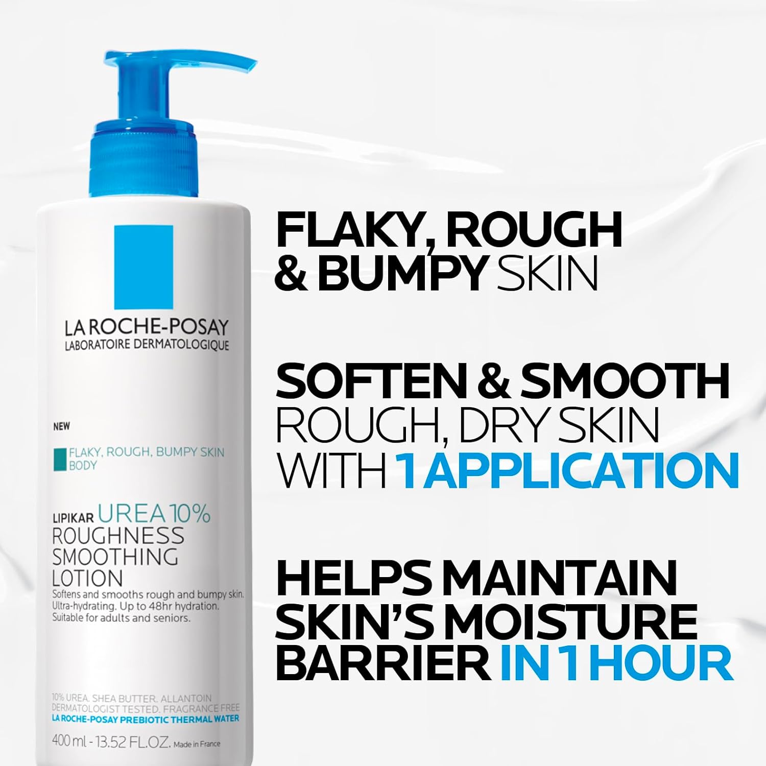 La Roche-Posay Lipikar Urea 10% Exfoliating Roughness Smoothing Lotion