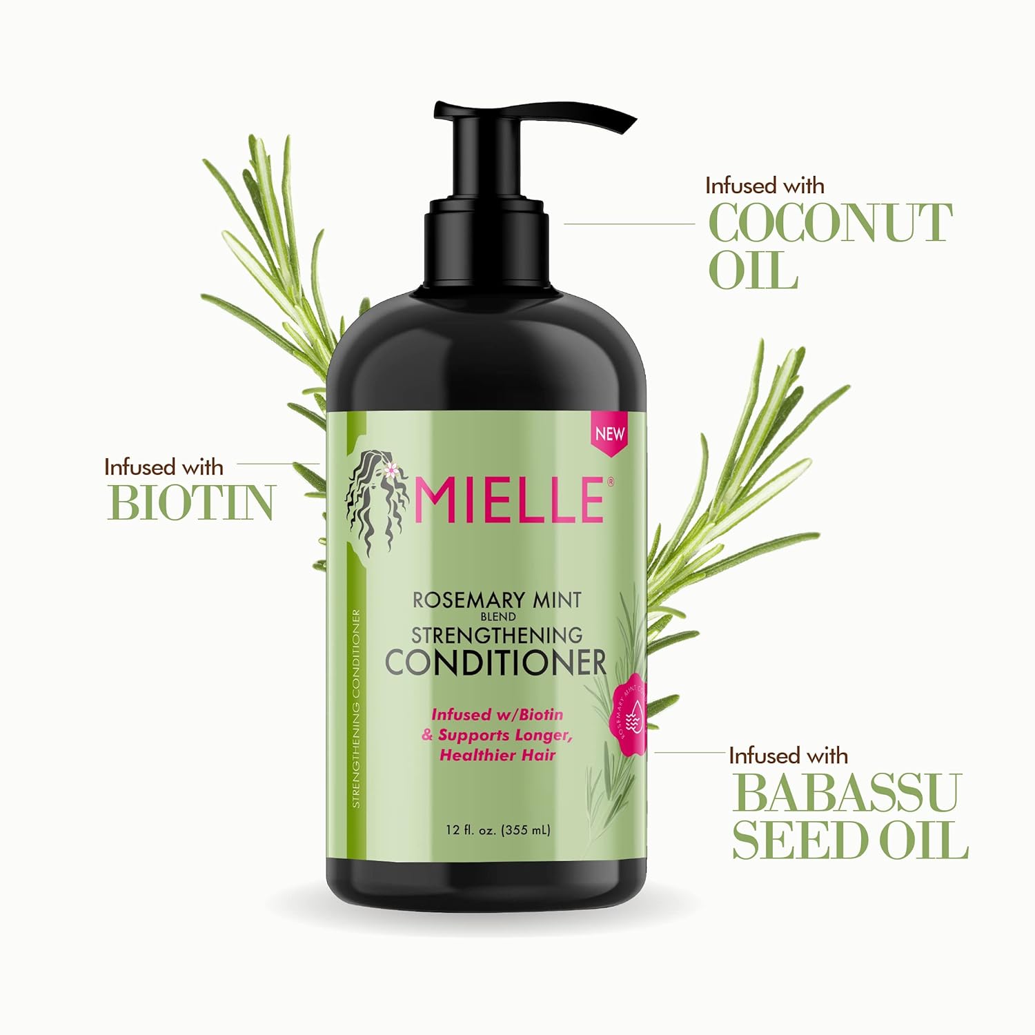 Mielle Rosemary Mint Blend Strengthening Conditioner