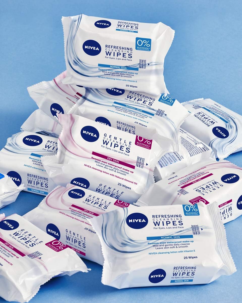 Nivea 3 IN 1 Refreshing Cleansing Wipes