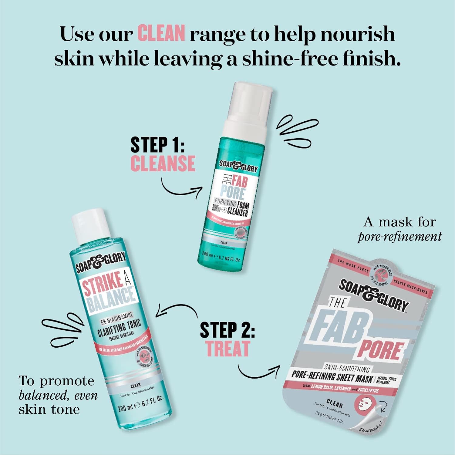 Soap & Glory Face Soap & Clarity Vitamin C Facial Wash