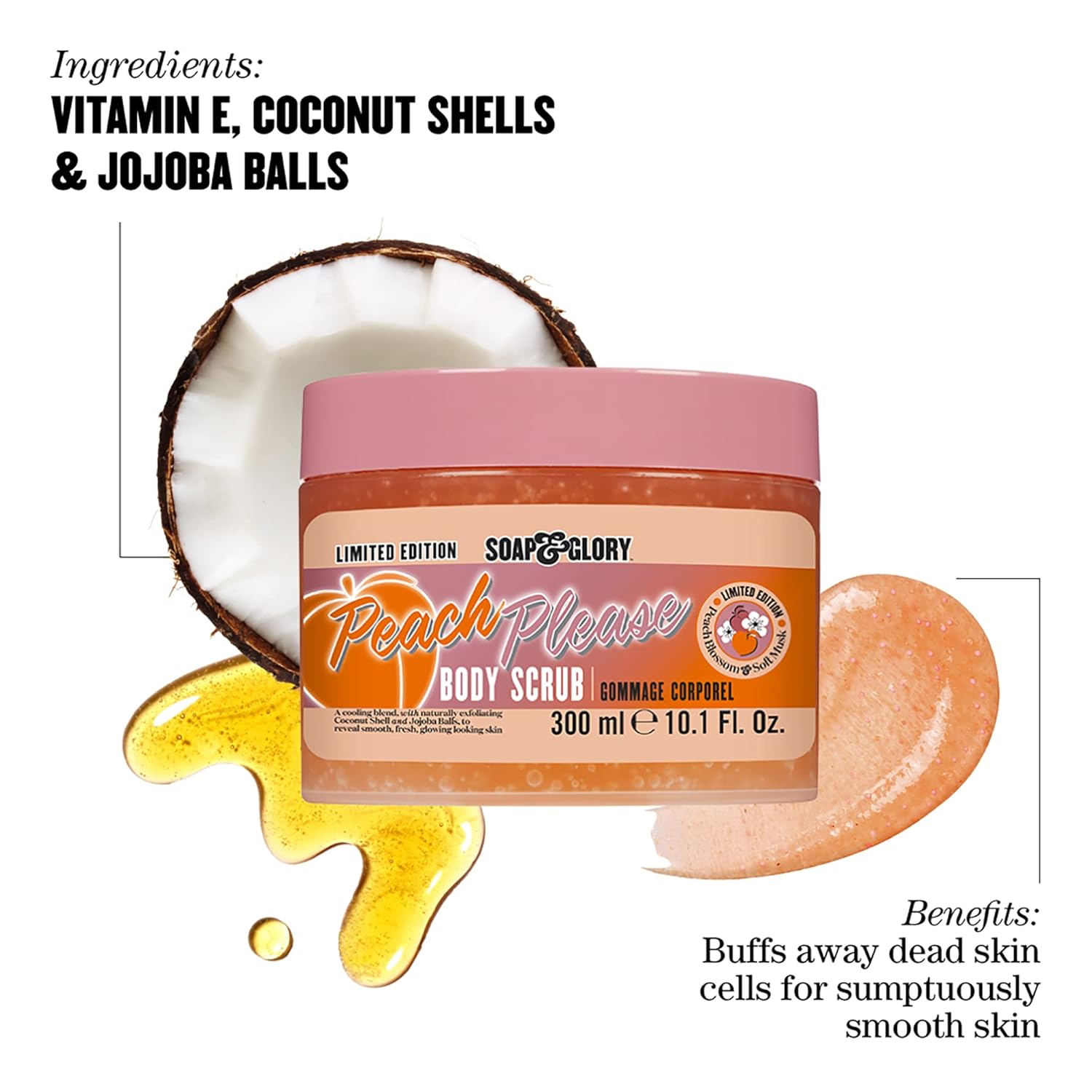 Soap & Glory Peach Please Body Scrub