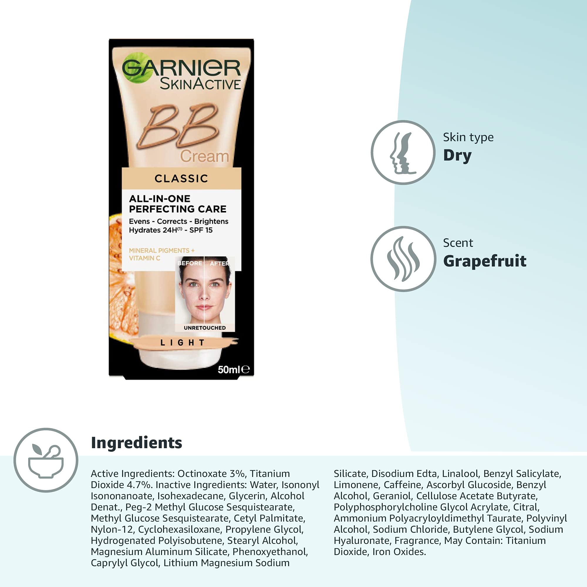 Garnier SkinActive Classic All-in-One Perfecting Care BB Cream