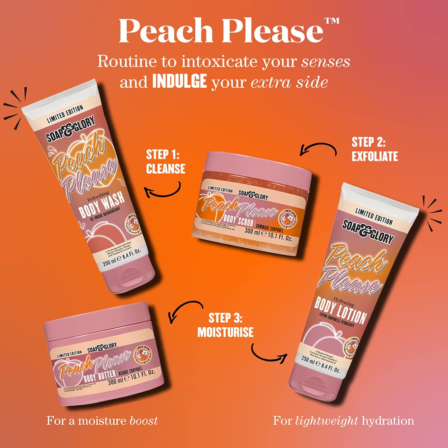 Soap & Glory Peach Please Body Scrub