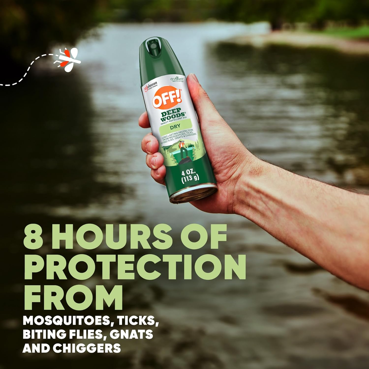 Off! Deep Woods Dry Insect Repellent VIII