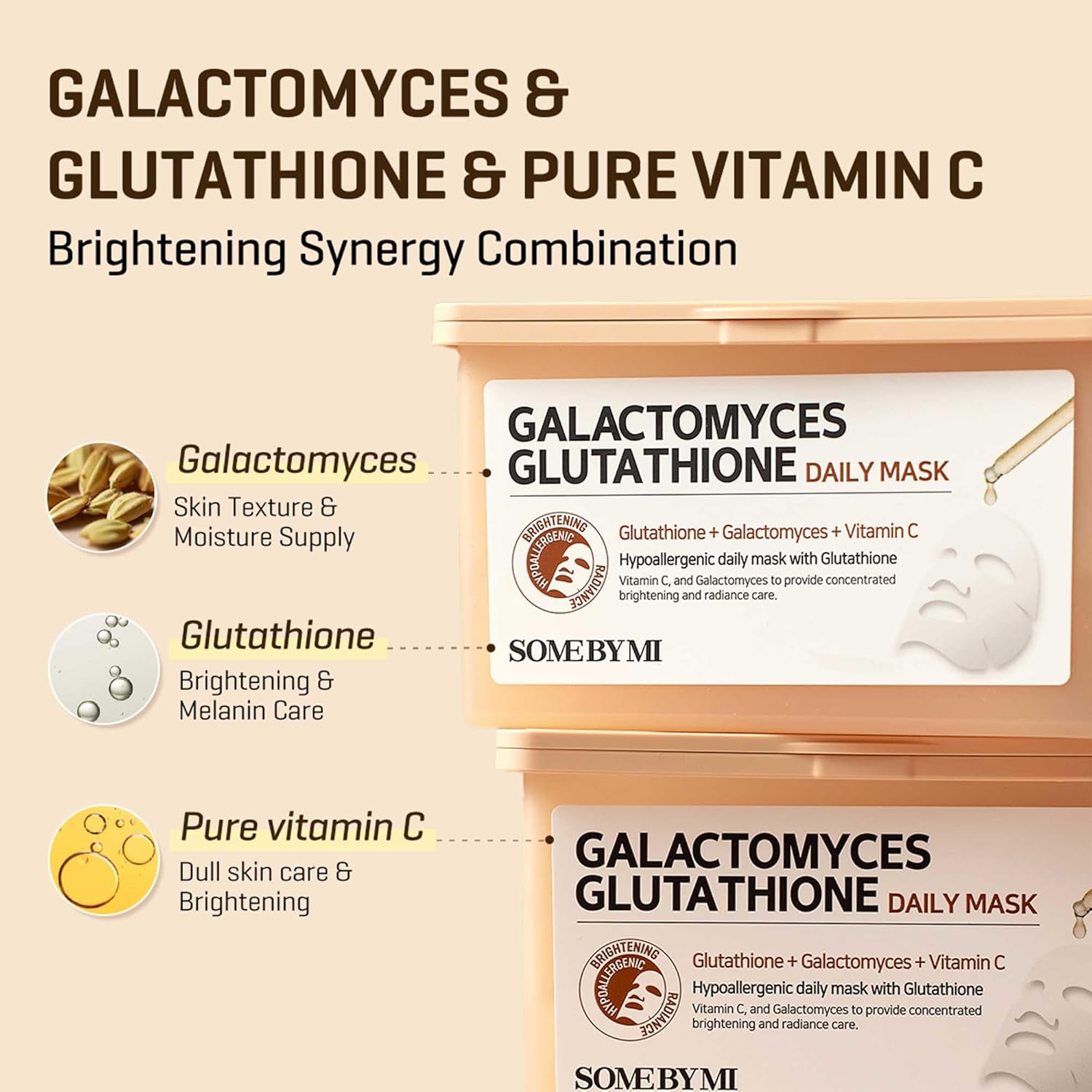 Some By Mi Galactomyces Glutathione Daily Mask