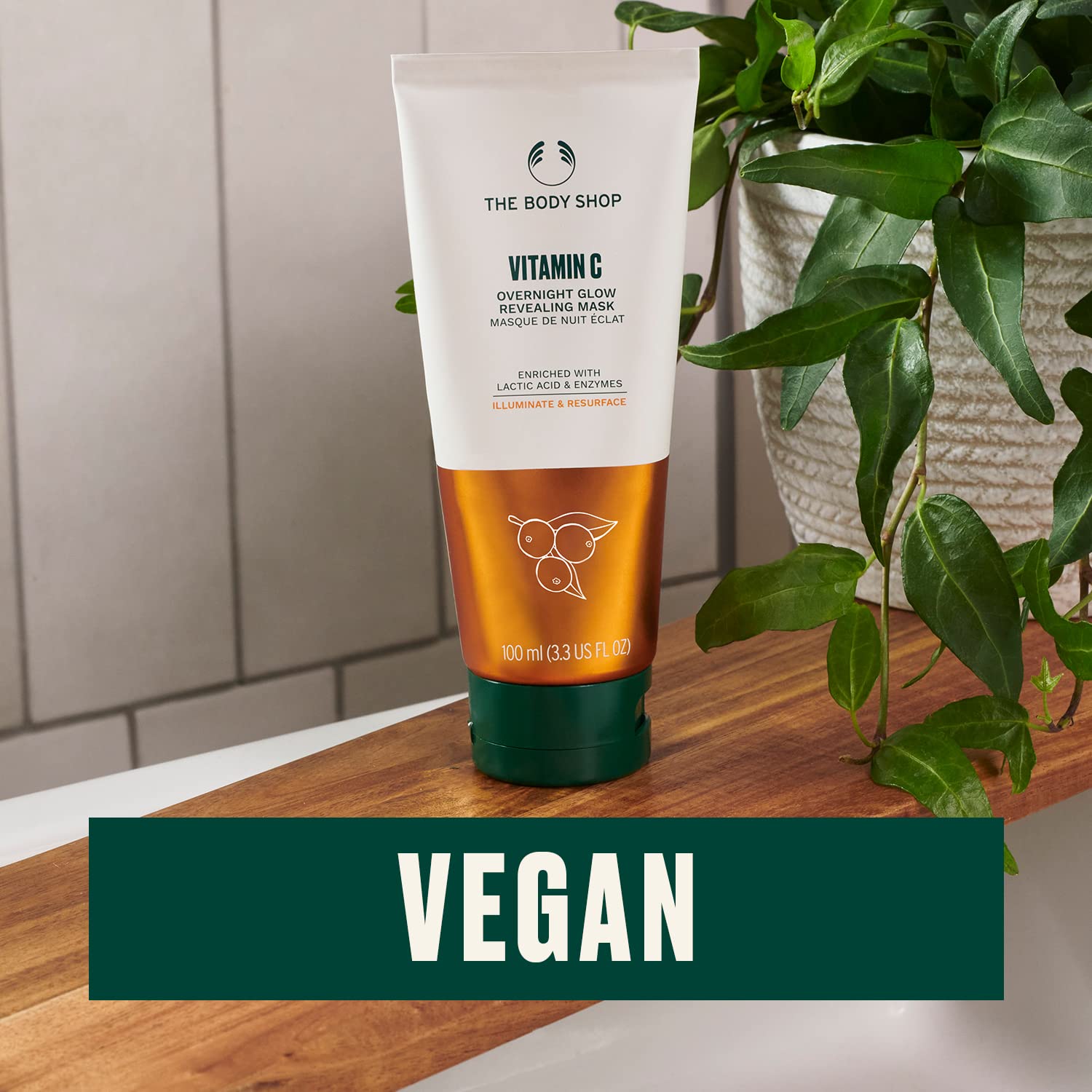 The Body Shop Vitamin C Overnight Glow Revealing Mask