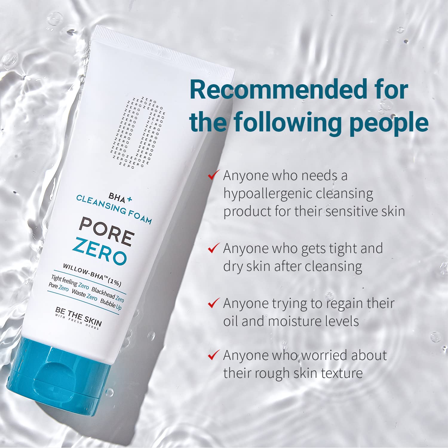 Be the Skin BHA+ Pore Zero Cleansing Foam