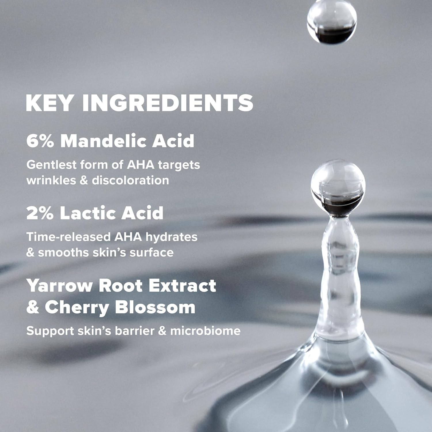 Paula’s Choice 6% Mandelic Acid + 2% Lactic Acid Liquid Exfoliant