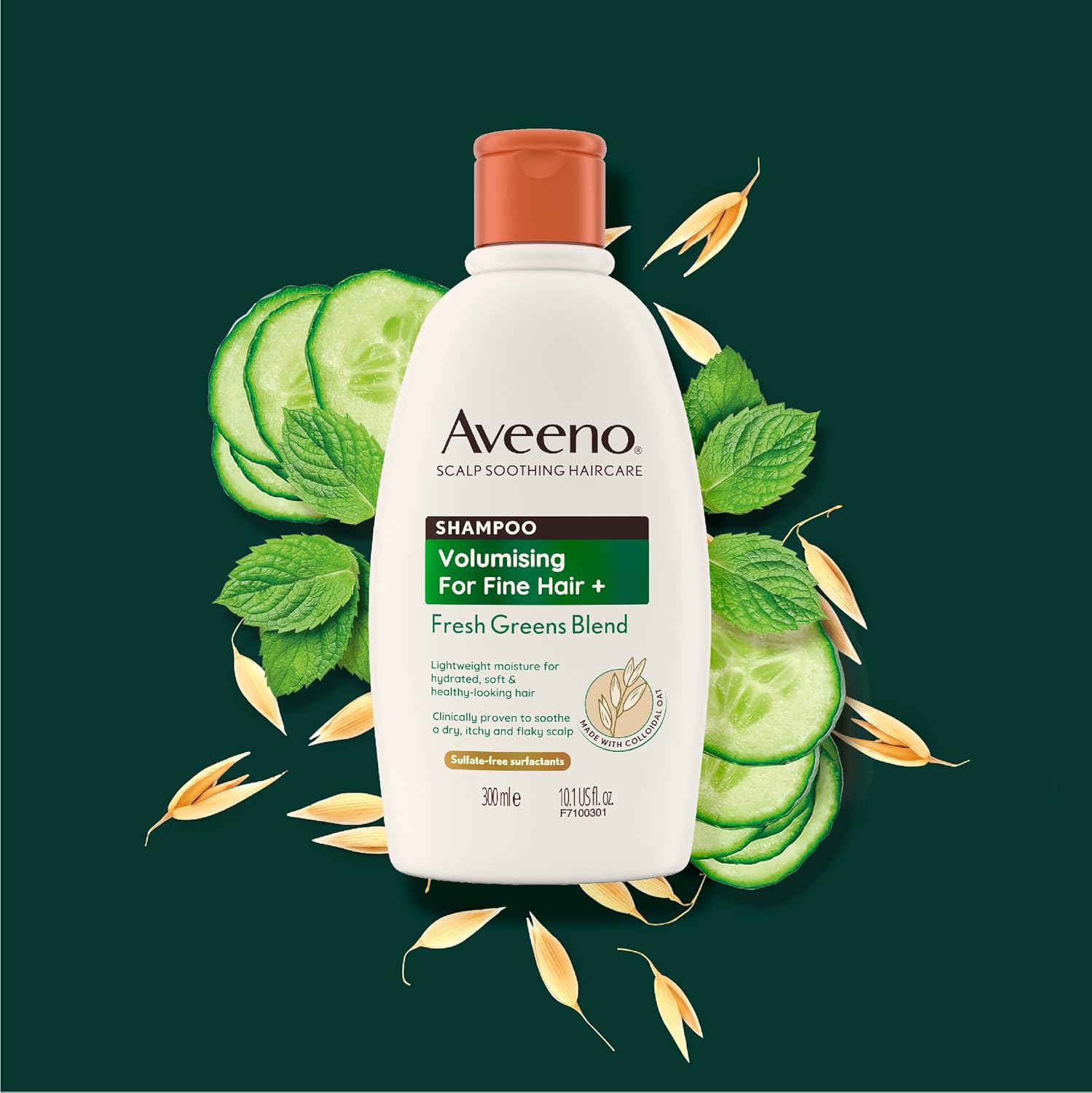 Aveeno Volumising + Fresh Greens Blend Shampoo