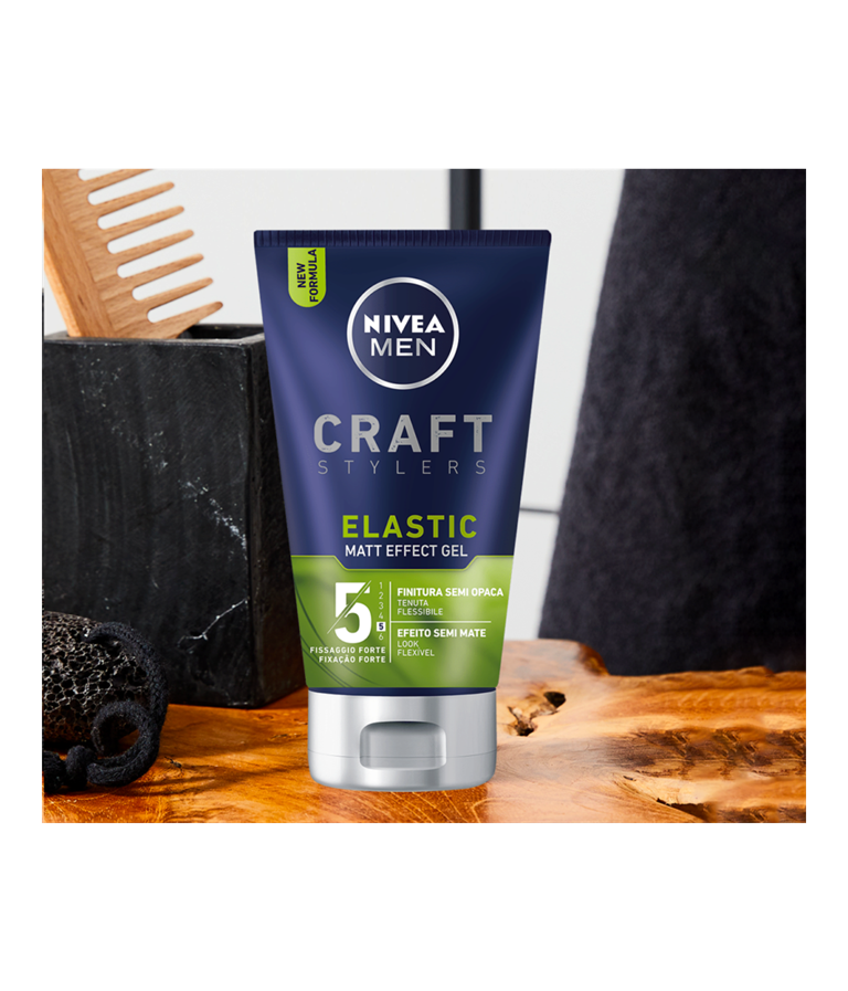 Nivea Men Craft Stylers Elastic Matt Effect Hair Gel