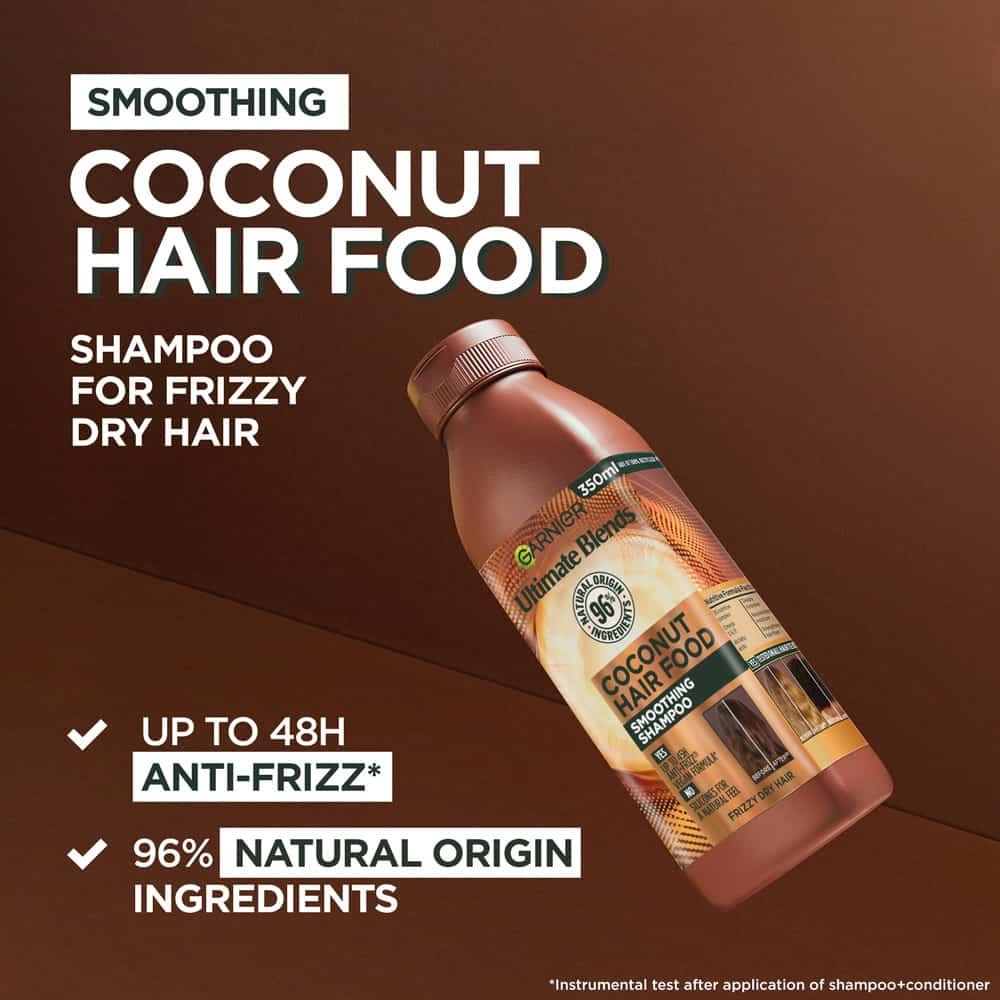 Garnier Ultimate Blends Hair Food Coconut & Macademia Shampoo