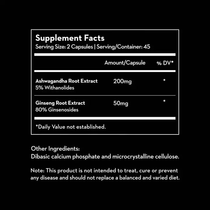 Versus Ashwagandha & Ginseng