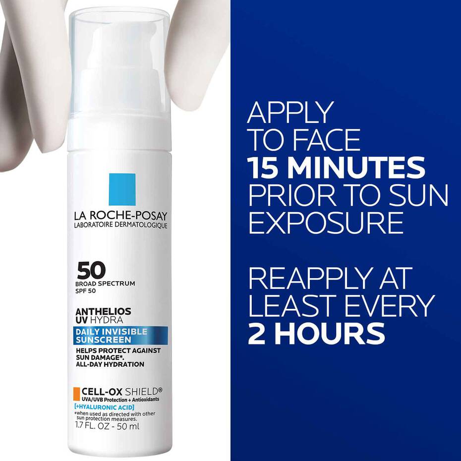 La Roche Posay Anthelios UV Hydra Daily Invisible Sunscreen SPF 50