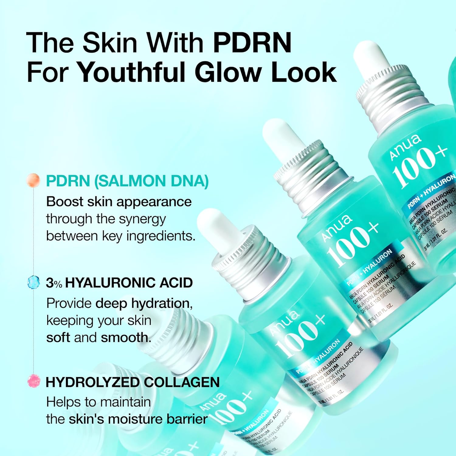 Anua PDRN Hyaluronic Acid Capsule 100 Serum