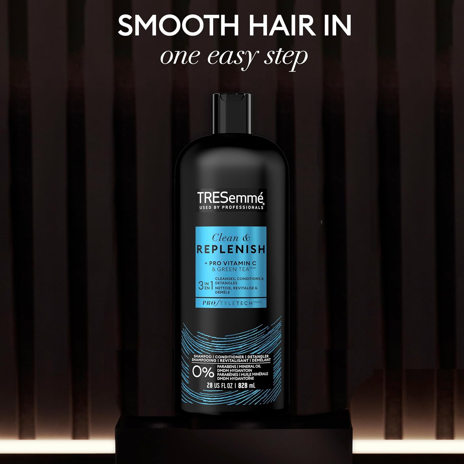 TRESemme Clean & Replenish 3-in-1 Shampoo Conditioner Detangler