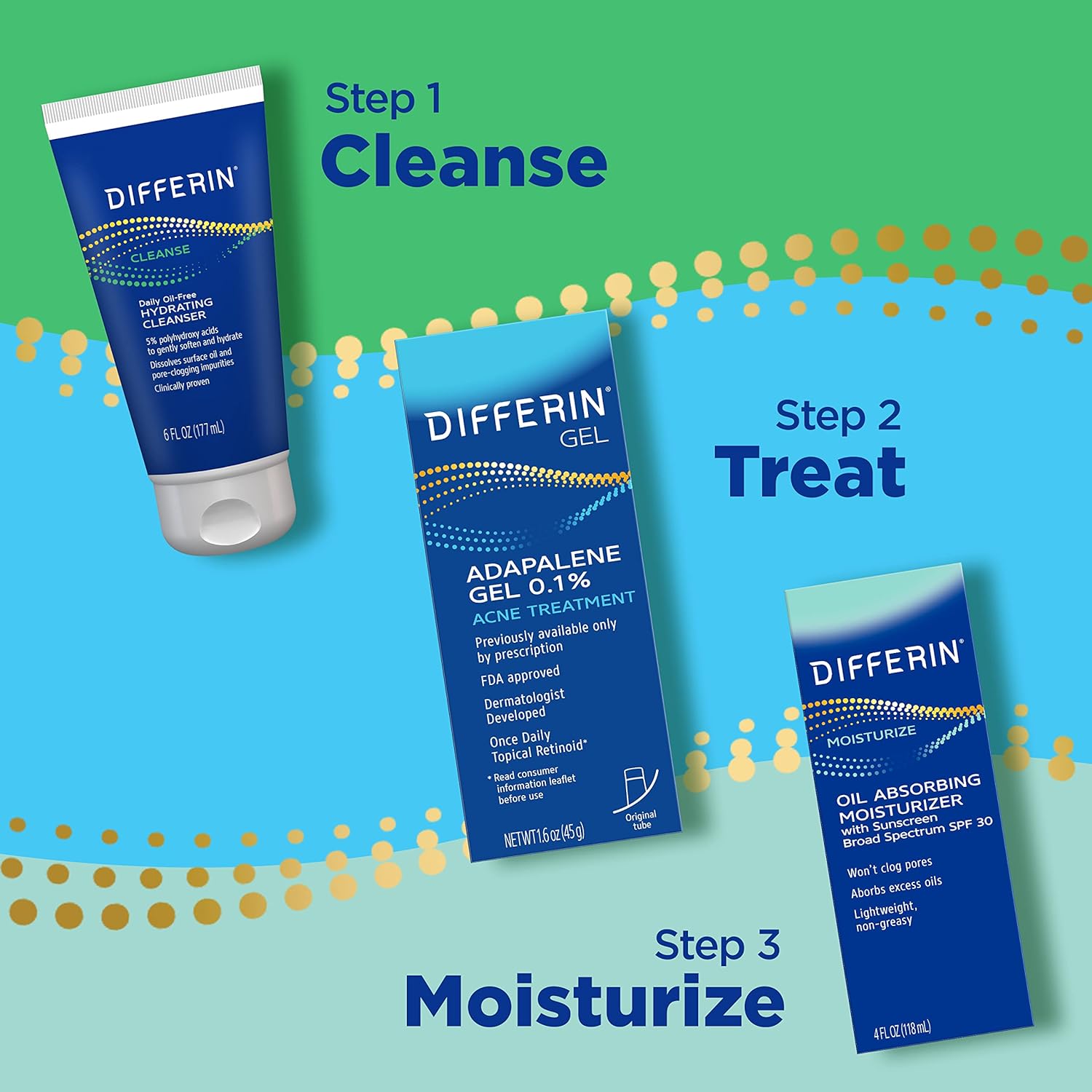 Differin Oil Absorbing Moisturizer with SPF 30